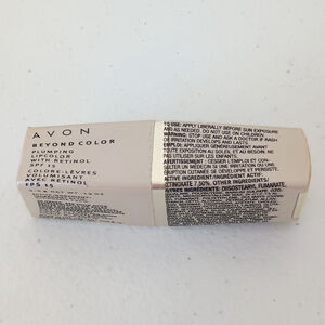 NOS Avon Beyond Color Plumping Lip Color With Retinol SPF 15 Fuchsia 3.6g Sealed